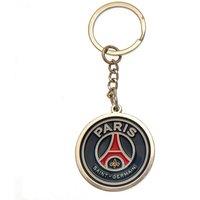 Paris Saint Germain FC Crest Keyring in Blue