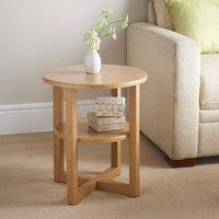 SPOT ON DEALZ Small Oak Side Coffee Table Room Furniture Bedroom sofa side table in Light Oak