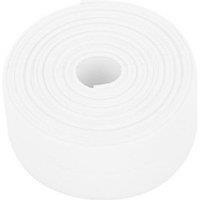 KDMD Reusable Waterproof Self Adhesive Caulk Tape Corner Strip White