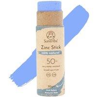 Suntribe Natural Mineral Zinc Sun Stick Ocean Blue SPF 50 30g in Black | Size: 40g