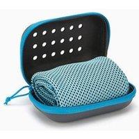 Quipulse Quick Dry Sweat Wicking Cooling Sport Towel in Light Blue