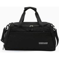 Obasyhig Large-Capacity Wet-Dry Separation Handheld Gym Bag in Black