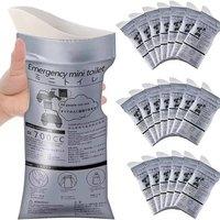 SPETLEK Unisex Wee Pee Disposible Urine Bags 12pcs in Silver
