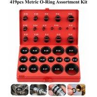 SPETLEK Metric O-Ring Assortment Kit Nitrile Rubber in Black | Size: 10000mm x 520mm