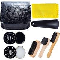 SPETLEK Shoe Polish Kit Shoe Cleaning Care Set | Size: 0.6m2
