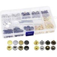 SPETLEK 325Pcs Heavy Duty Snap Fasteners Press Tools Set | Size: 10000mm x 520mm