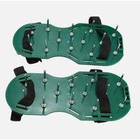 NESTLUNE Non Slip Lawn Spikes Shoes For Garden Grass Work in Green | Size: 10kg
