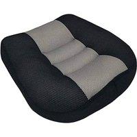 NESTLUNE Heightening Car Driver Seat Cushion For Fatigue Relief in Black | Size: 100 cm x 190 cm
