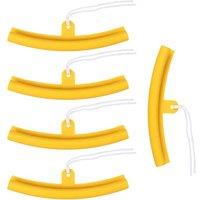 VOGREX 5 PCS 20 CM Tire Rim Protectors Fit For Most Of Motorcycles Cars in Yellow