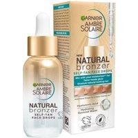 Garnier Ambre Solaire Natural Bronzer Self Tan Drops for Face 30ml