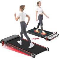 CITYSPORTS Walking Pad Foot Massage 6% Incline Treadmill in Black | Size: 0-3 m