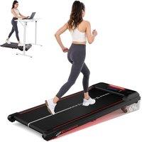 CITYSPORTS Walking Pad with 14% Incline Under Desk Treadmill for Home with LED in Black | Size: 0-3 m