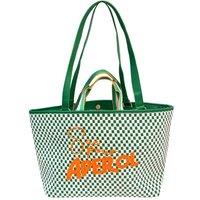 Lilly Loves Women's Sac Pour Aperol Green Chequered Bag
