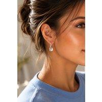 Otis Jaxon London Women's Square Chunky Sterling Huggie Hoop Earrings in Silver