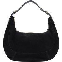 Jones Bootmaker Women's Ysabelle Leather Slouch Bag in Black