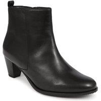 Jones Bootmaker Women's Leianna Heeled Ankle Boots in Black | Size: 5