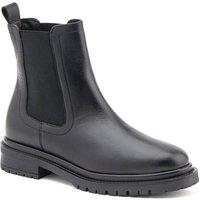 Jones Bootmaker Women's Kefalonia Leather Chelsea Boots in Black | Size: 4