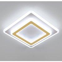 Pheashine Bright Square LED Ceiling Light 44W 6500K Cool White 29x29cm | Size: 29x29 cm
