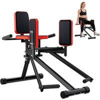 Armadadeals Leg Trainer Hip Abductor Machine, Glute & Thigh Exercise Equipment in Black