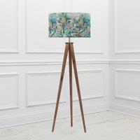 Voyage Maison Aratus Floor Lamp With Seathistle Eva Lampshade in Brown
