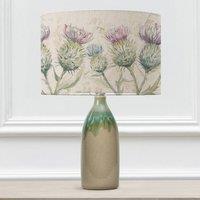 Voyage Maison Narvi Lamp With Thistle Glen Eva Lampshade in Green