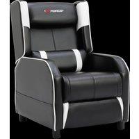 GTForce Ranger X Faux Leather Recliner Armchair Sofa Cinema Gaming Chair in White