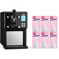 Cooks Professional Digital Soft Serve Ice Cream Maker 1.5L with 6 X 1L Mr Whippy Mix in Black