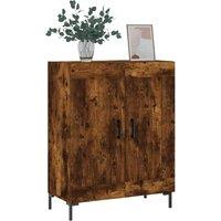 Berkfield Home Sideboard Smoked Oak 69.5x34x90 cm Engineered Wood in Brown