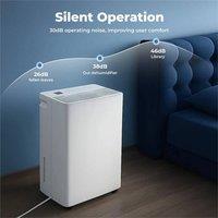 EONLION 10L Large Dehumidifier Home Air Dryer in White | Size: 100 cm