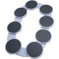 Kelvenix Serving Tray for Dining Table Kitchen in Grey | Size: 0.6m2