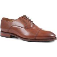 Jones Bootmaker Men's Matthew Wide Fit Oxford Shoes in Light Brown | Size: 8