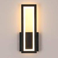 Pheashine Black 32cm LED Wall Light 16W 3000K 2000LM Acrylic Warm White
