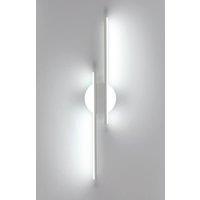 Pheashine White 60cm Linear LED Wall Light 24W 6500K Aluminum 220V