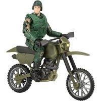 World Peacekeepers Military Figure With Motorbike