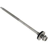 Forgefix Techfast Composite Panels To Steel Hex Screw No.3 Tip 5.5 X 225Mm B in Silver