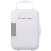 Russell Hobbs 4L Mini Cooler for Makeup, Drinks, Cosmetics in White