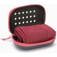 Quipulse Quick Dry Sweat Wicking Cooling Sport Towel in Dark Pink
