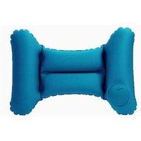 Quipulse H-Shaped Manual Press Inflatable Lumbar Cushion in Blue