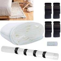 SPETLEK Vacuum Mattress Storage Bag in Clear | Size: Large