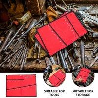 SPETLEK 25 Pocket Canvas Spanner Wrench Tool in Red | Size: 10000mm x 520mm