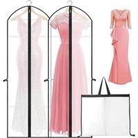 SPETLEK Extra Large Breathable Wedding Dress Bag in White
