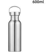 SPETLEK Stainless Steel Water Bottle 600ml in Silver