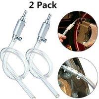 SPETLEK 2PCS Motorcycle Car Brake Bleeder Clutch Bleeding Tool in Clear | Size: 10000mm x 520mm