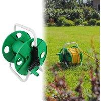 SPETLEK Garden Hose Reel Rack 60M Portable Water Pipe Bracket in Green | Size: 100g