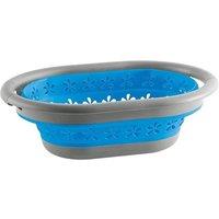 EONLION LAUNDRY BASKET WASHING CLOTHES BIN in Blue | Size: 100 cm