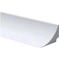 NESTLUNE Silicone Shower Threshold Water Barrier Seal Strip in White | Size: 180 cm width x 180 cm drop