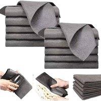 Kelvenix 2PCS Thickened Magic Cleaning Cloth in Grey | Size: 0.6m2