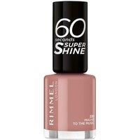 Rimmel London 60 Seconds Super Shine Nail Polish in Mauve To The Music | Size: 8ml