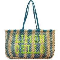 Lilly Loves Women's Limoncello Blue Jute Bag