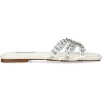 STEVE MADDEN Women's 'Loretto White' Sandals in White | Size: 8